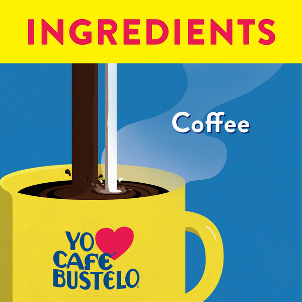 Café Bustelo Café Moulu Décaféiné Torréfaction Moyenne-Foncée