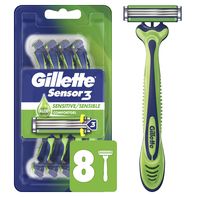 Gillette Sensor3 Sensitive Maquinilla de Afeitar Desechable para Hombre