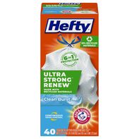 Bolsas de Basura de Cocina Altas Hefty Renew Clean Burst de 13 Galones