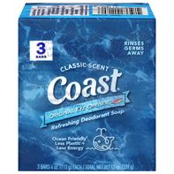Desodorante Coast Soap - Aroma Clásico Refrescante