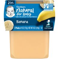 Gerber Baby Food Banana Puree - Clean Label Project Approved