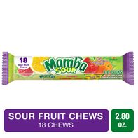 Mamba Sour Fruit Chews - Delicia de Caramelo Masticable