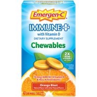 Emergen-C Immune+ Chewables - Sabor Naranja