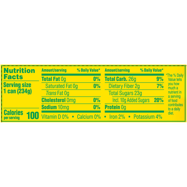 Del Monte Sliced Peaches - 100 Calorie Delight