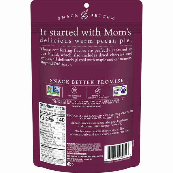 Mezcla de Nueces Glaseadas con Jarabe de Arce de Sahale Snacks