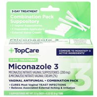 TopCare Miconazole 3 Combination Pack