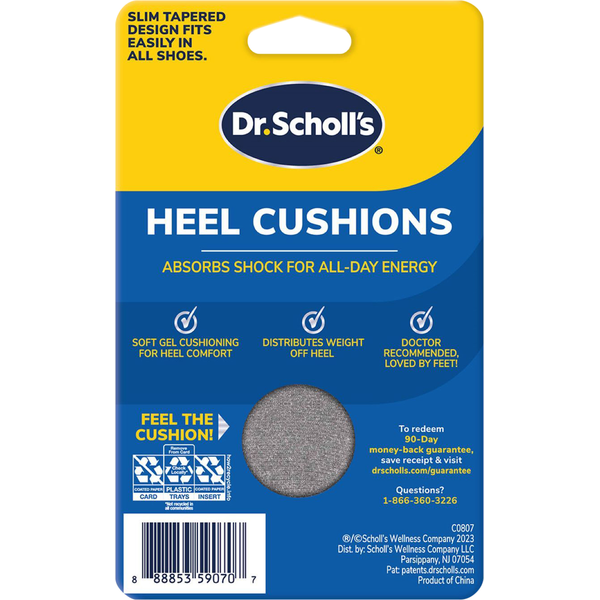 Cojines para talones de mujer Dr. Scholl's con gel masajante
