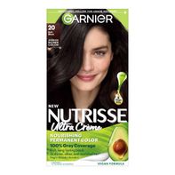 Garnier Nourishing Hair Color Creme, 20 Soft Black