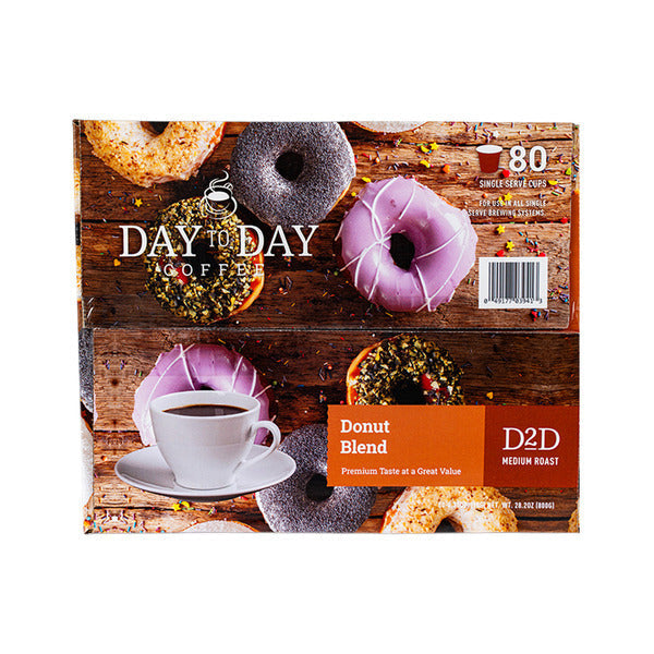 Cups de café à portion unique Day to Day Donut Blend