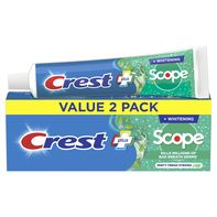 Pasta de dientes Crest Whitening Plus Scope - Fresco de menta