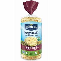 Gâteaux de riz sauvage bio de Lundberg Family Farms