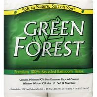 Papel Higiénico Premium 100% Reciclado Green Forest