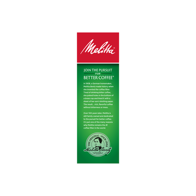 Filtros de café Melitta #2 en cono de papel marrón natural