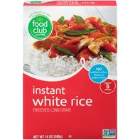 Riz blanc instantané à grain long enrichi Food Club