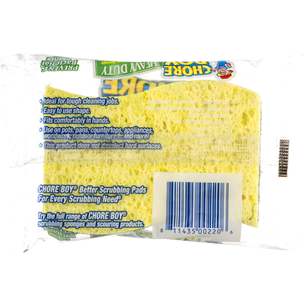 Chore Boy Heavy Duty Two-Sided Scrubber Sponge