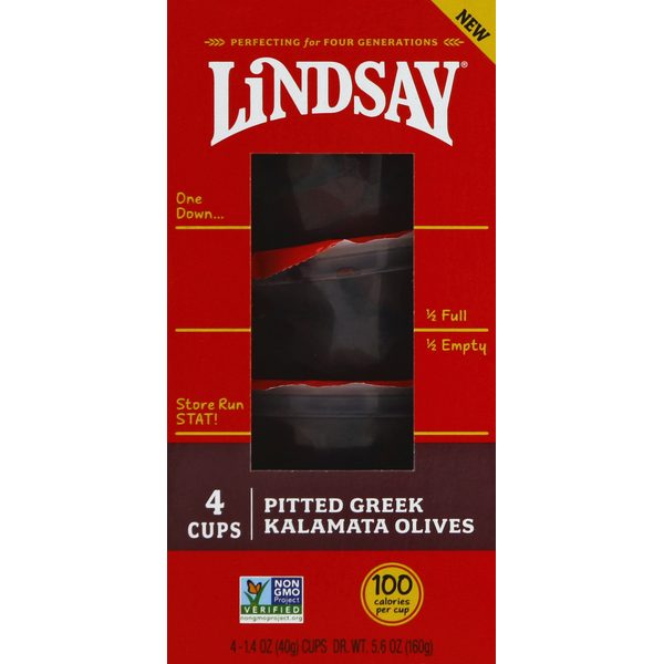 Aceitunas Lindsay, Kalamata Griegas, Sin Hueso