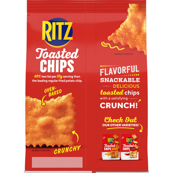 Ritz Toasted Chips Crackers Buffalo - 8,1 oz Snacks de Fête