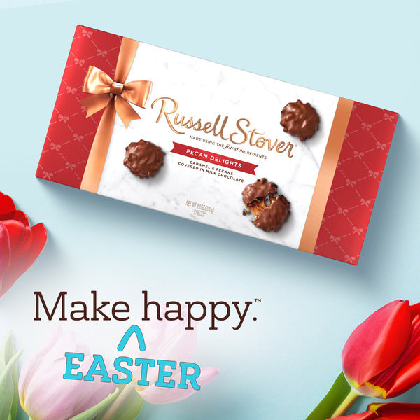 Caja de regalo de chocolates con nuez de pecana Russell Stover