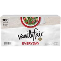 Servilletas de Papel Vanity Fair de 2 Capas - Paquete de 300