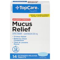 TopCare Alivio de Mucosidad Máxima Fuerza 1200 mg