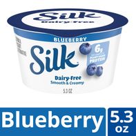 Alternative au yaourt de soja sans produits laitiers Silk aux bleuets