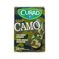 CURAD Camp Camo Flex-Fabric Bandages