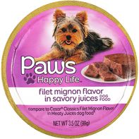 Paws Happy Life Filet Mignon Flavor Dog Food