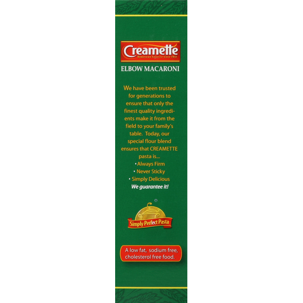 Macaroni coudé Creamette - Choix de pâtes premium