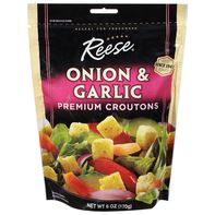 Reese's Croutons, Onion & Garlic, Premium