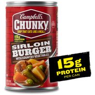 Campbell's Sirloin Burger With Country Vegetables