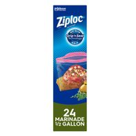 Sacs de Marinade Ziploc avec Technologie Grip 'n Seal