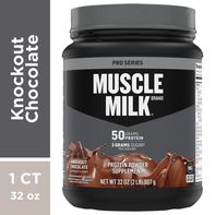 MUSCLE MILK Knockout Chocolate Protein Powder