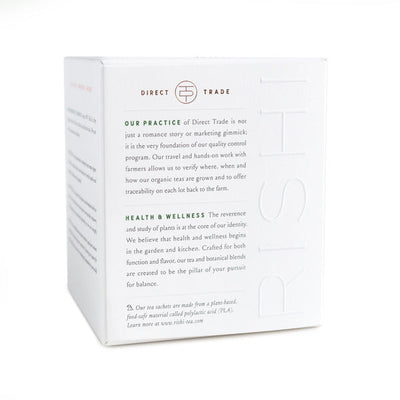 Sachetes de Té Sencha de Rishi Tea & Botanicals
