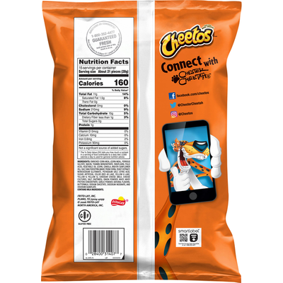 Cheetos Flamin' Hot Cheese Snacks - Tamaño Fiesta