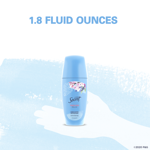 Secret Roll-On Antiperspirant and Deodorant - Powder Fresh