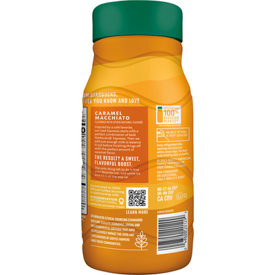 Starbucks Chilled Caramel Macchiato Espresso Beverage