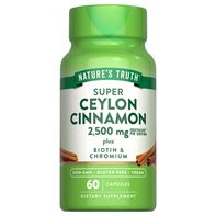 Nature's Truth Ceylon Cinnamon with Biotin