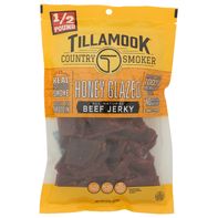 Tillamook Country Smoker Jerky Glaseado con Miel - 8 Oz