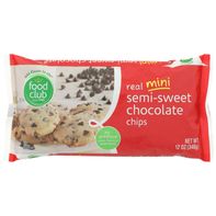 Pépites de chocolat semi-sucrées mini Food Club
