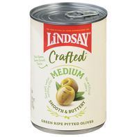 Lindsay Green Ripe Pitted Olives - Medium
