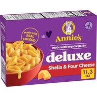 Coquilles Deluxe et Quatre Fromages d'Annie