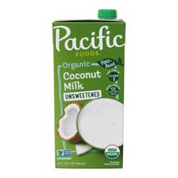 Lait de coco biologique non sucré Pacific Foods