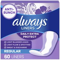 Always Daily Extra Protect Liners - Longueur Régulière