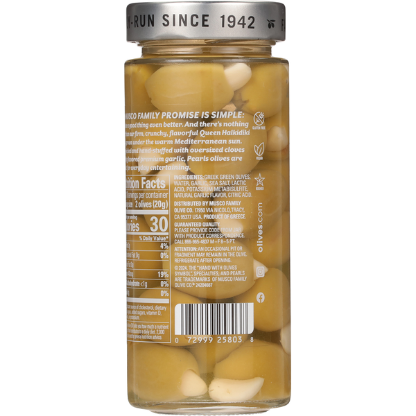 Aceitunas Reinas Rellenas de Ajo Pearls Specialties