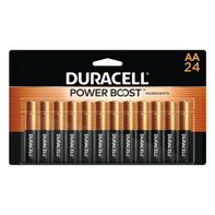 Batteries alcalines AA Duracell Coppertop
