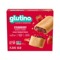 Barras de Desayuno de Fresa Sin Gluten Glutino