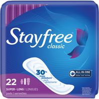 Stayfree Super Long Menstrual Pads