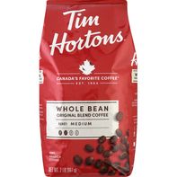 Café en grains moyen de Tim Hortons