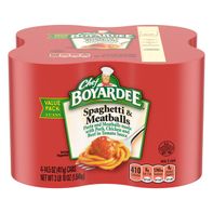 Chef Boyardee Spaghetti & Meatballs in Tomato Sauce