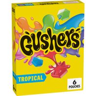 Gushers Snacks con Sabor a Frutas Tropicales